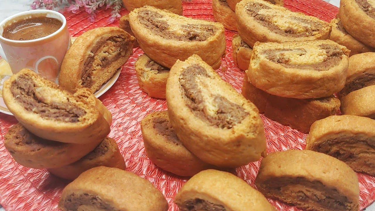 🍫 Δίχρωμα Παξιμαδάκια με Κακάο, Πορτοκάλι & Καρύδια – Τραγανά & Μοσχομυριστά!