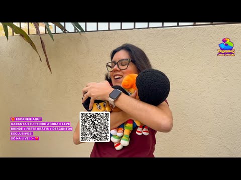 🚨 LIVE com Nossas Novas Pelúcias +Presentes Especiais - 3 Palavrinhas Loja Oficial