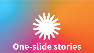 Creating a single-slide story in Flourish