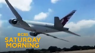 Faa Investigates Viral Low - Flying Cargo Plane At Houston Airport