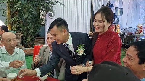 Đám Cưới Cô Dâu Hoàng Su Phì Sánh Duyên Cùng Chú Rể Hà Nội