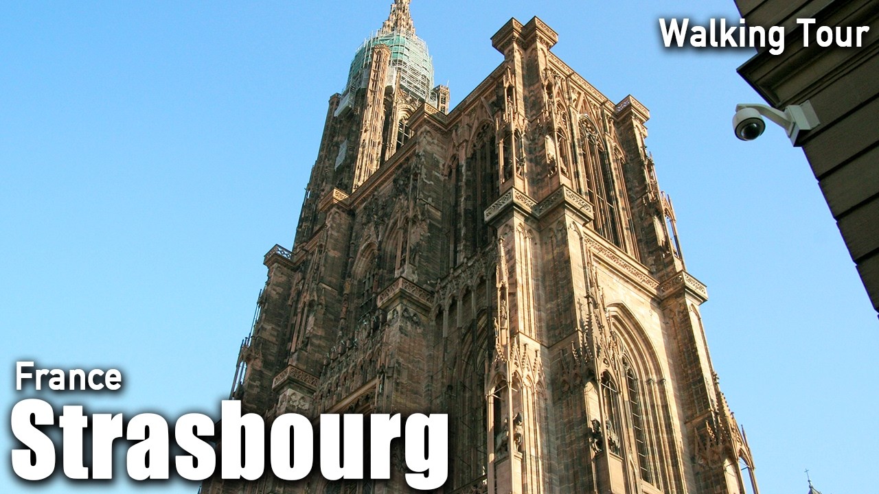 Strasbourg,France🇫🇷 4K Walking Tour 2025 [4K Ultra HD/60fps]