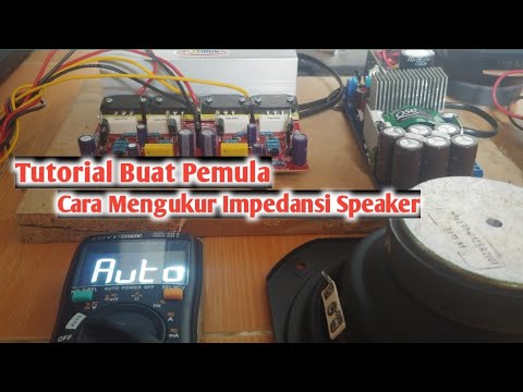 Cara Mengukur Impedansi Pada Speaker