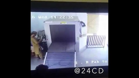 An Afgan in Pakistani Airport