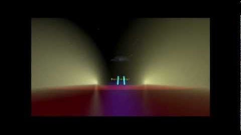 Blender 2.61 Particle System Test and Halo Effect (Kyra-G Lasers, Title Effects, Thrusters)