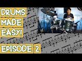 (Filipino Drum Lesson for Beginners) DRUMS MADE EASY  EPISODE 2