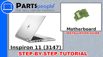 Dell Inspiron 11 (3147) Motherboard How-To Video Tutorial