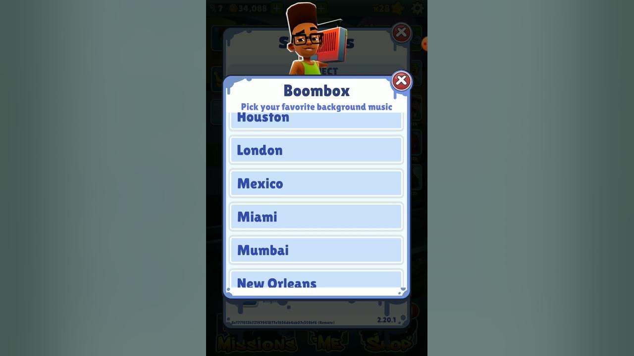 😎 I got all music in the Subway Surfers Boombox by using File Manager