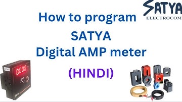 How to program Satya Digital Penta 1A programming