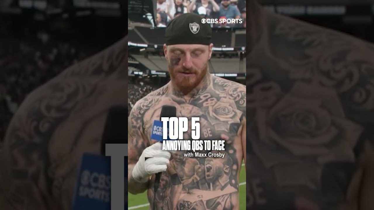 Top 5 Most Annoying Quarterbacks To Face According Maxx Crosby Nfl Shorts