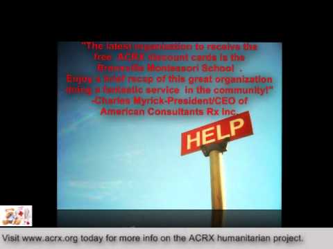 Medicine Assistance Donated to Bronxville Montessori School by Charles Myrick Of American Consultant