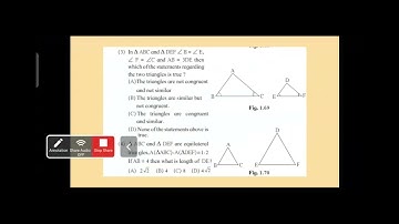 BMC EDU ENG 10/GEOMETRY// SIMILARITY PROBLEM SET-1// BY SUJATA MISS