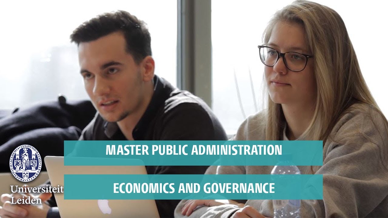Master Public Administration: Economics and Governance - YouTube