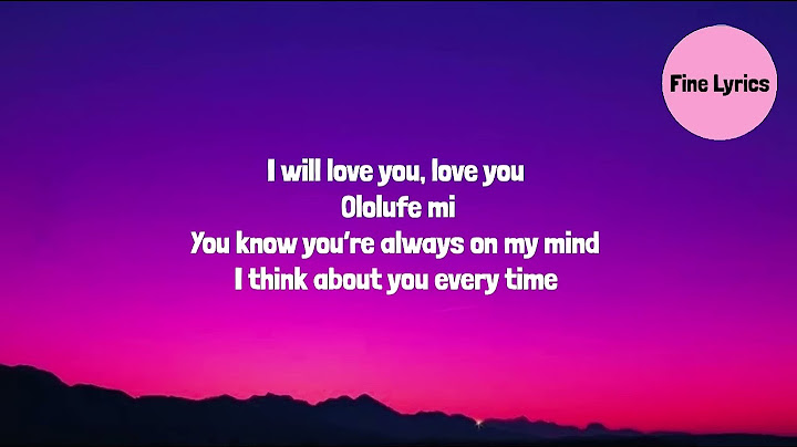 Jux ft Diamond Platnumz - Ololufe Mi (Official Video lyrics)