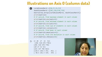 Statistical Operations with Numpy