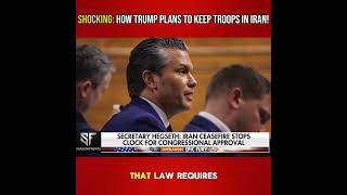 Trump's 'Incredible' Blockade &amp; Hegseth's Legal Loophole! 😱 #shorts #trump  #iranwar