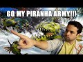 I joined the piranha army and bit my opponent real