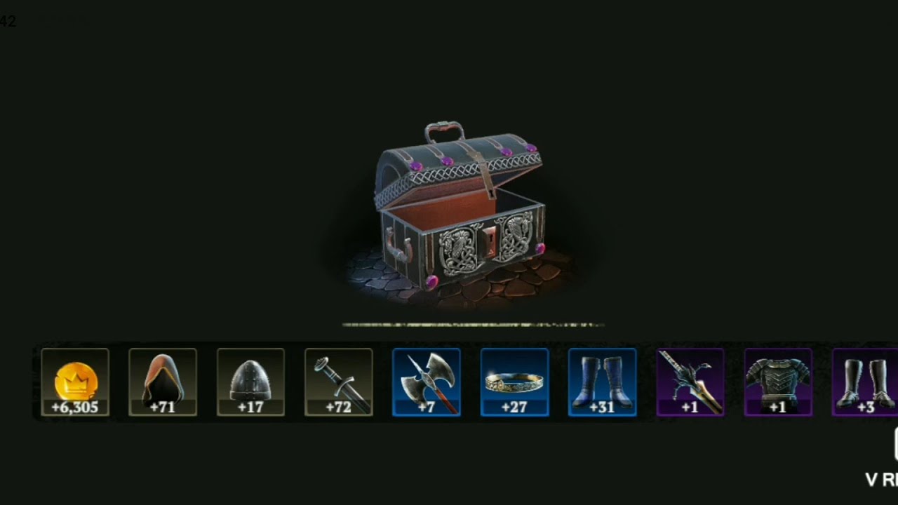 Evil Lands : Open Full CHEST 2500 Gems