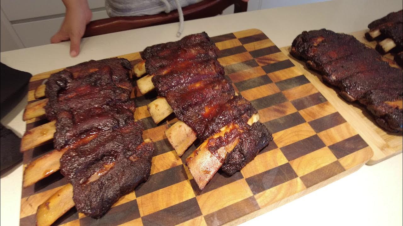 Finishing the Beef ribs from Coles part 6 YouTube