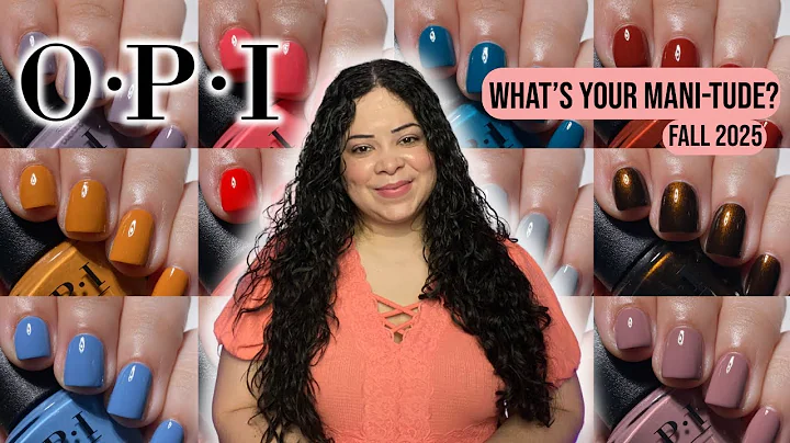 OPI What's Your Mani-tude? Fall 2025 Collection - Janixa - Nail Lacquer Therapy