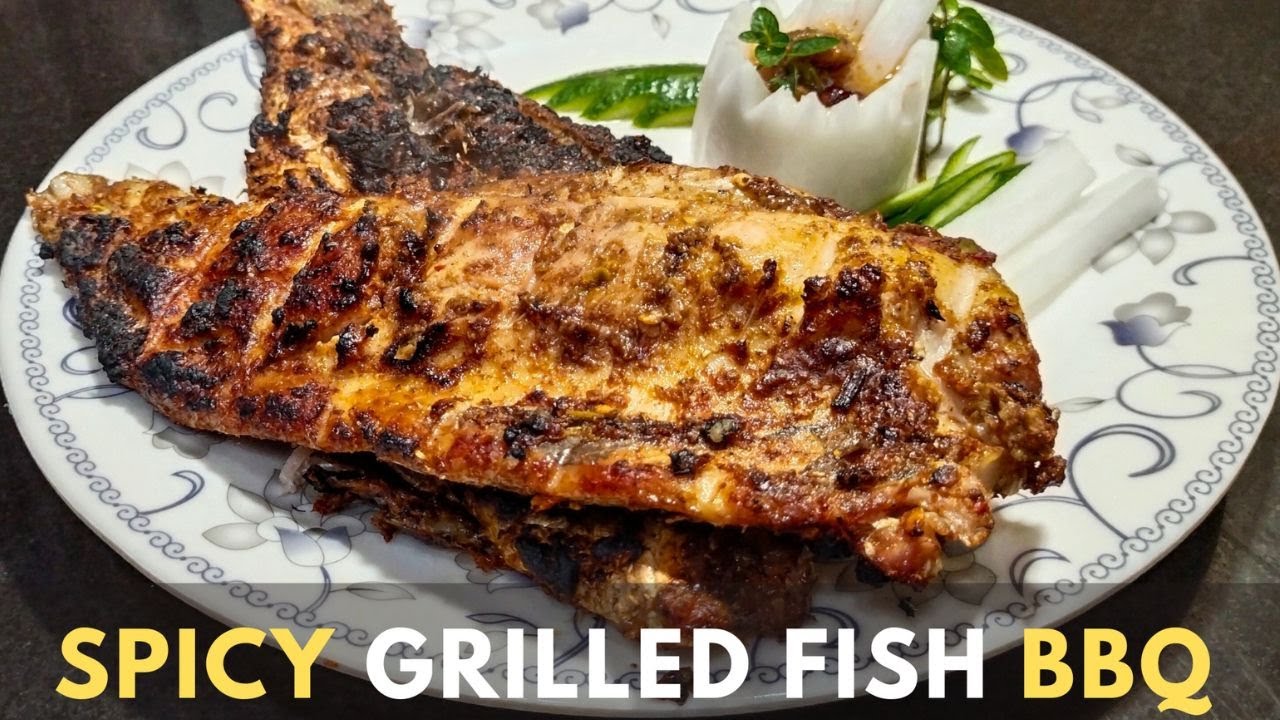 Spicy Grilled Fish BBQ Recipe By Cooking with Razia Sultan YouTube