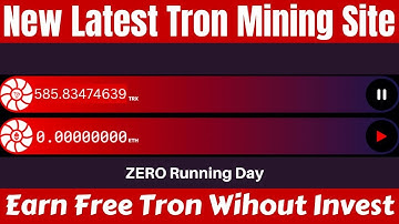 Latest Free Tron Mining Website 2022 || Best Free Cloud Mining | Free Tron Earning Website