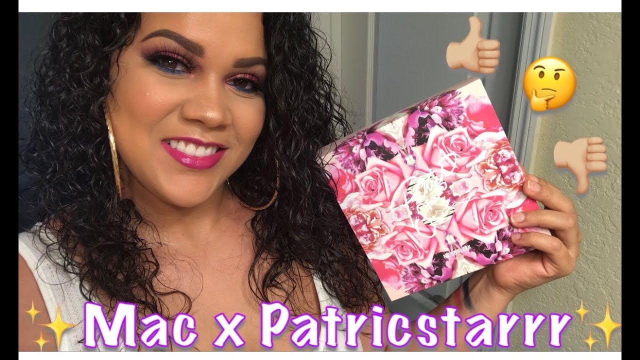 Mac x Patricstarrr Collaboration Me So Fleek