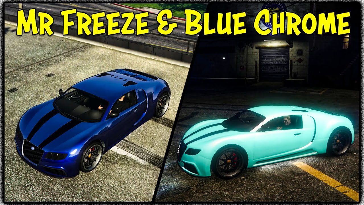 Gta 5 Online Mr Freeze Red Venom Blue Chrome Modded Paint Jobs Freeze Red Venom Blue Chrome Modded Paint Jobs Touch Up Tuesday Gta V You