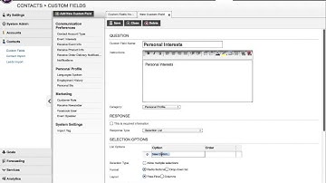 WPCRM Web Shorts - Creating a custom field