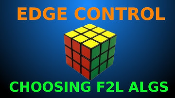 [NoahCubes] Edge Control Part 2: Choosing F2L Algs