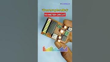 "10 Segment LED Bar Graph VU Meter Circuit"