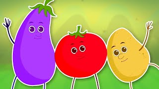 Vegetables Song, Healthy Veggies And Preschool Learning Video For Kids