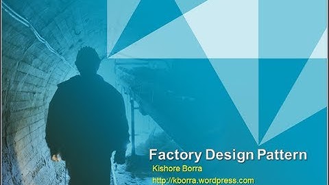 Factory Design Pattern - Part2