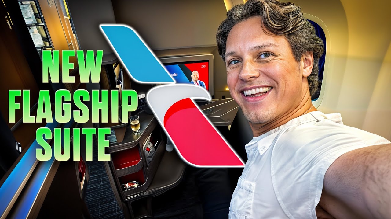 8 hours in American Airlines BEST Business Class - Flagship Suite Preferred