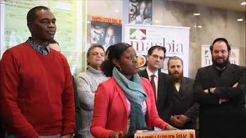 Denise Ridley Speaking at #MLKDay Event at Masbia