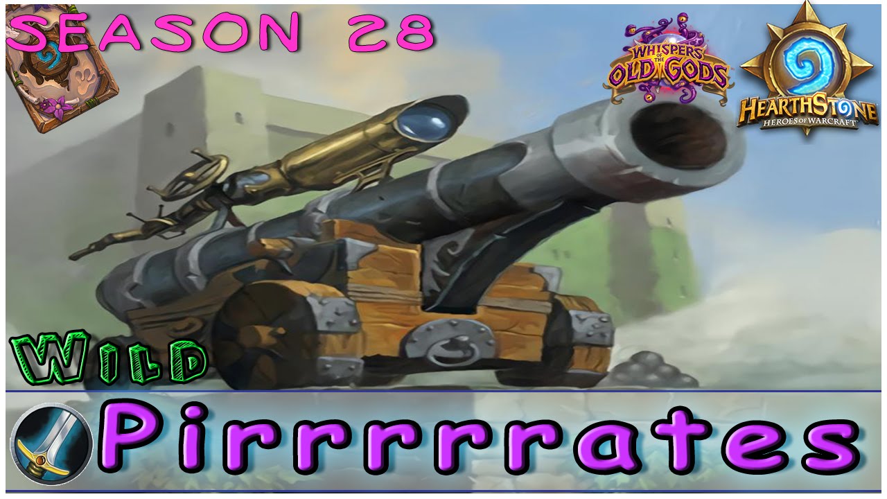 Hearthstone | Toymachine's Aggro Pirate Warrior Deck & Decklist | WILD | Easy Rank 5