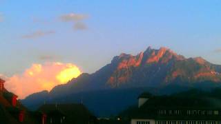 Sunset Pilatus