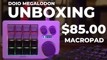 Megalodon Macropad | Unboxing | Key Features Overview