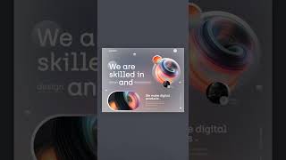 landing page design for a digital agency