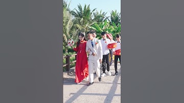 Rước dâu miệt vườn đi bộ qua cầu #bacngotv #wedding