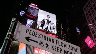 Armani Exchange - Spring Summer 2018 advertising campaign in Times Square