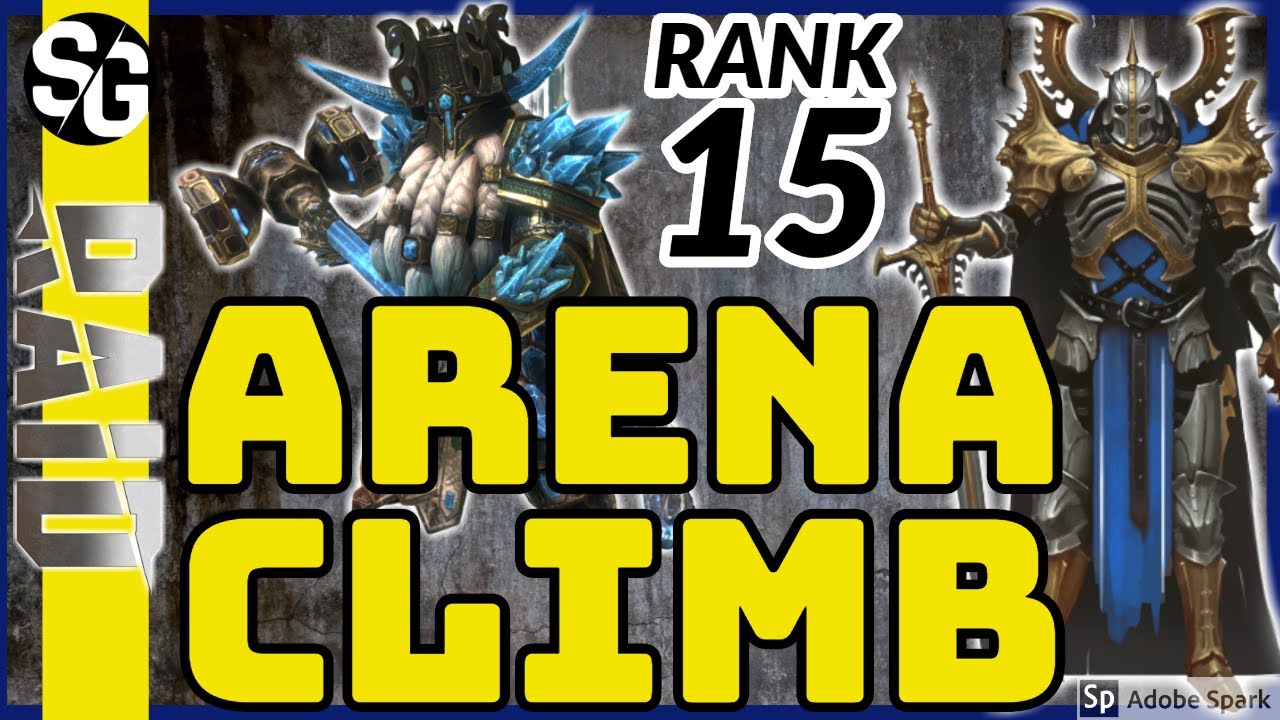 Raid Shadow Legends Arena Climb Rank 15 Vs Hegemons Tormin Immunity Artifacts Youtube