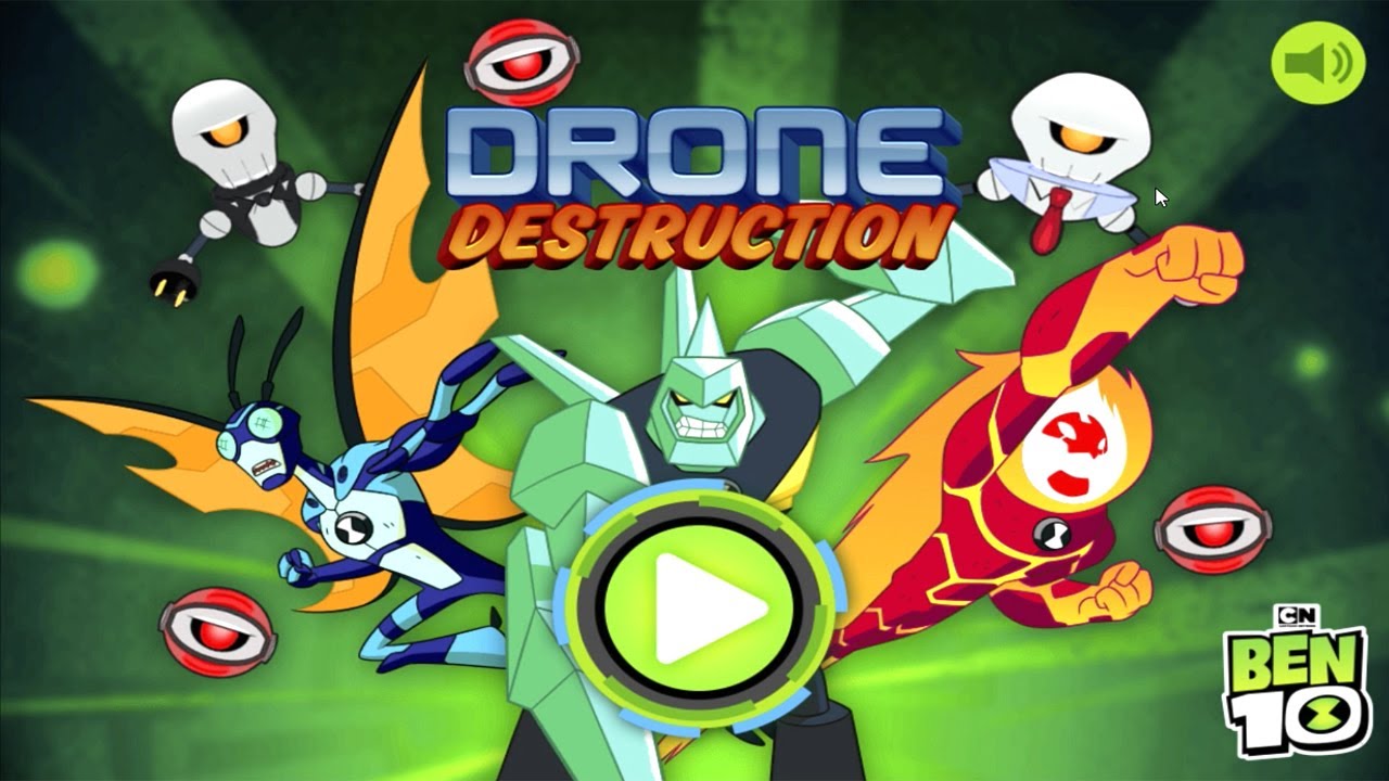 Ben 10: Drone Destruction (Cartoon Network Games)