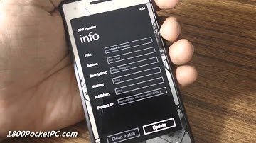 XAP Installer for Windows Phone