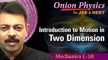 Introduction | Motion in Two Dimensions for JEE & NEET | Class 11 #OnionPhysics | Mechanics L-10