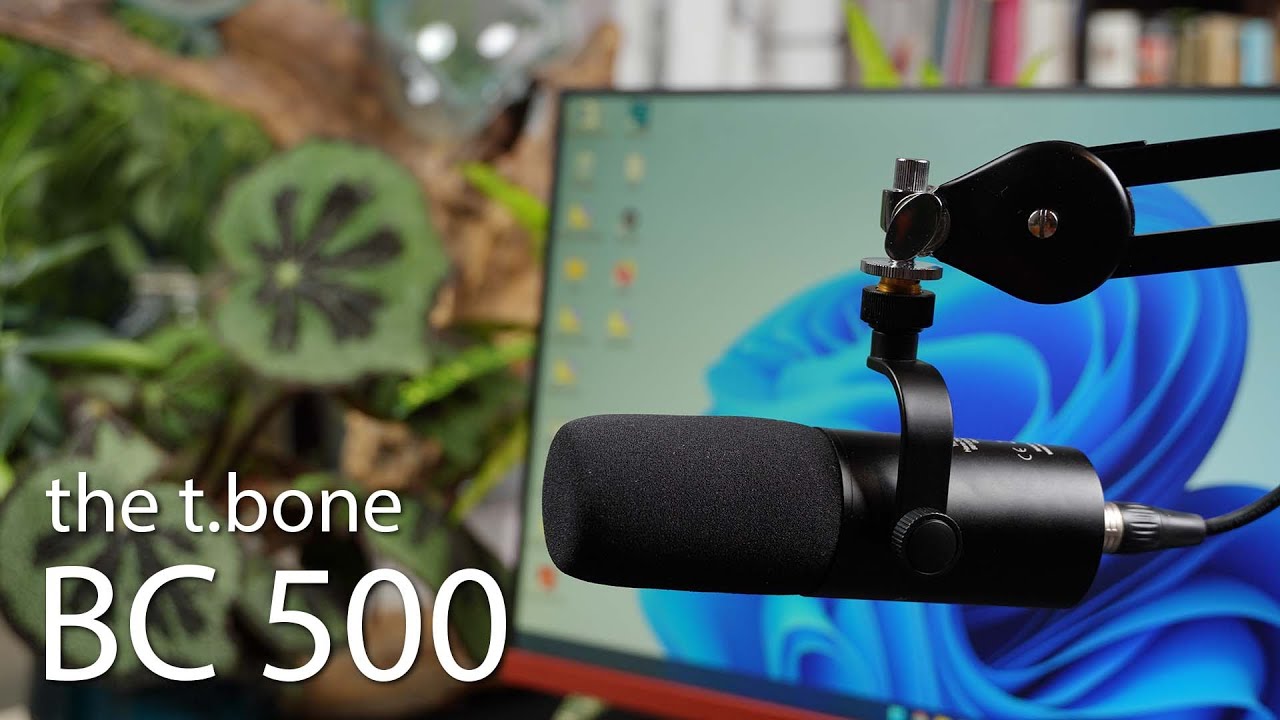 the t.bone BC 500 im Test - Ein günstiges dynamisches Broadcast-Mikrofon für unter 100 Euro