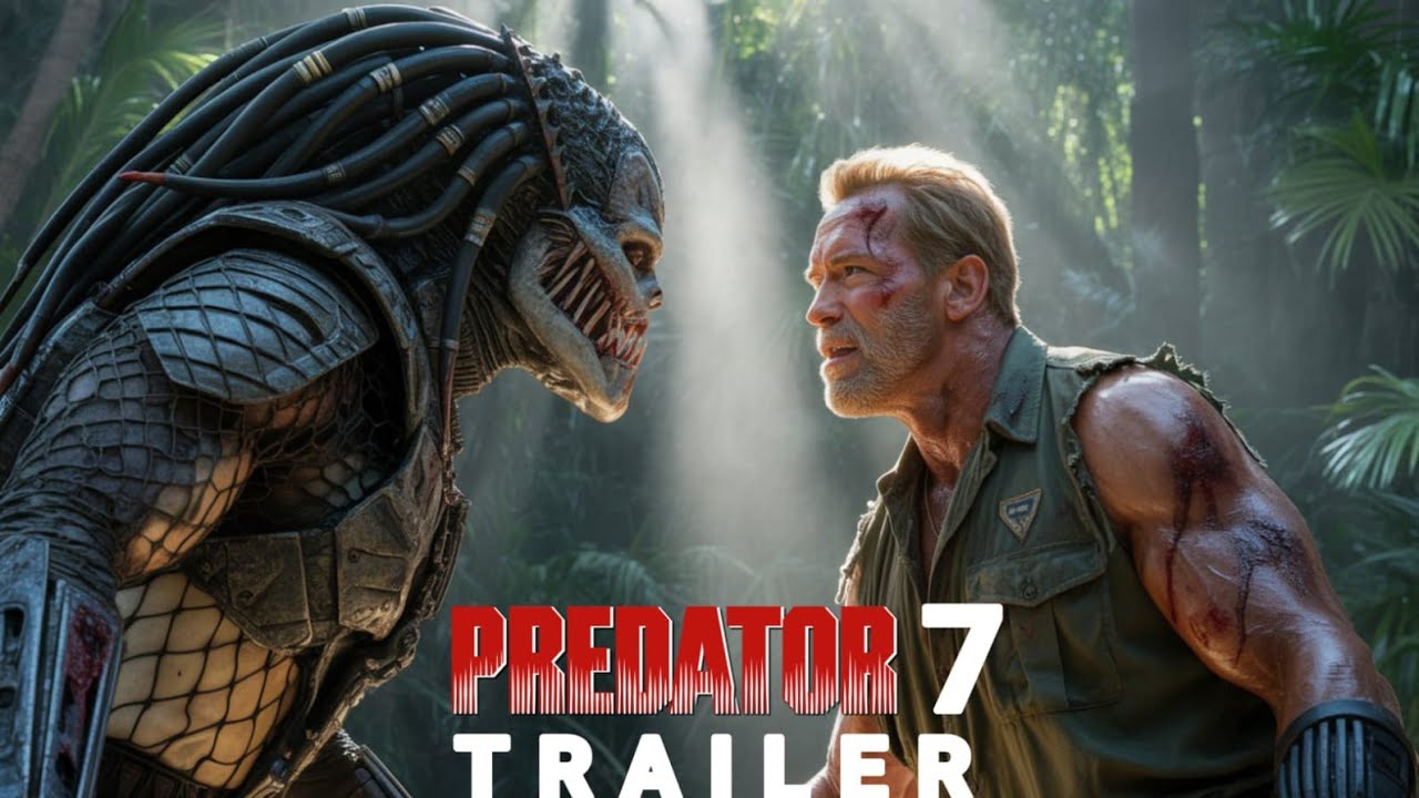 Predator Returns Predator 7: Badlands (2026) – Arnold Schwarzenegger Returns | First ...