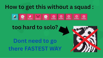 How to get ultra bubbles fast without a squad | florr.io