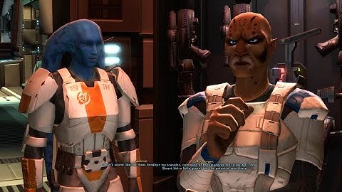 SWTOR: Aric Jorgan Conversations - Part 4 | Trooper | ♂️ Male Twi