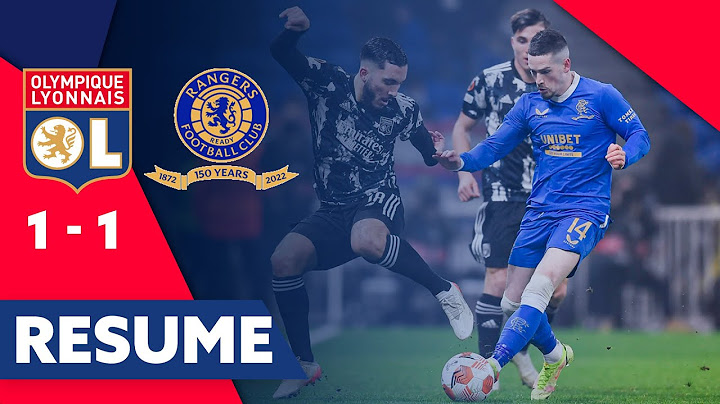 Résumé OL - Rangers FC | J6 Europa League | Olympique Lyonnais